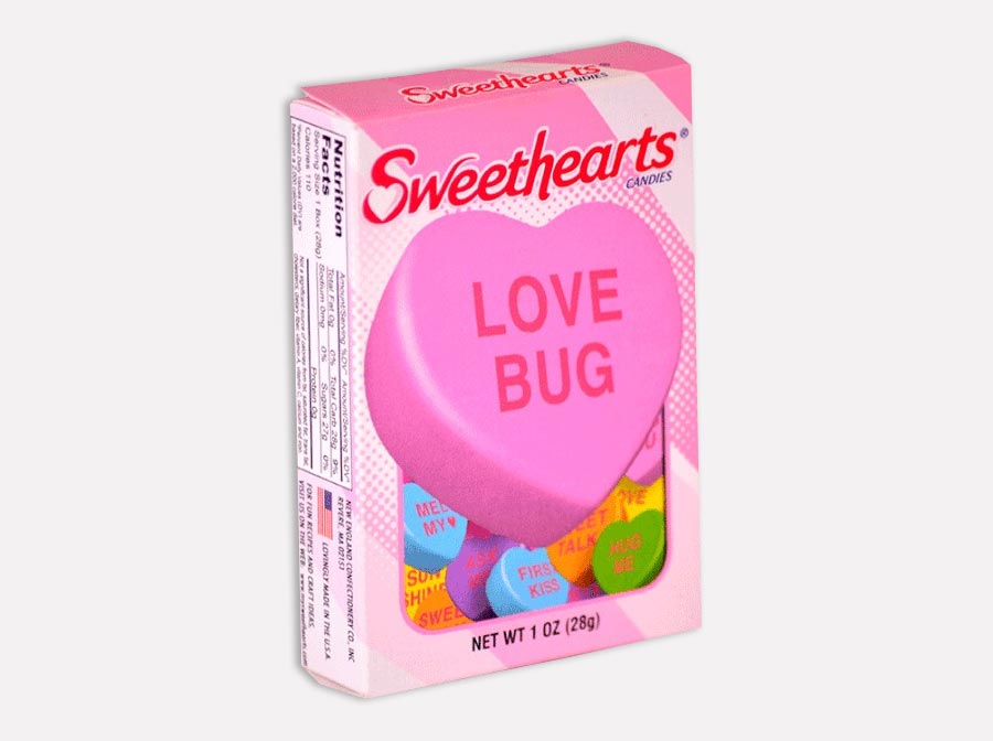 This is a photo of Folding Cartons Sweethearts